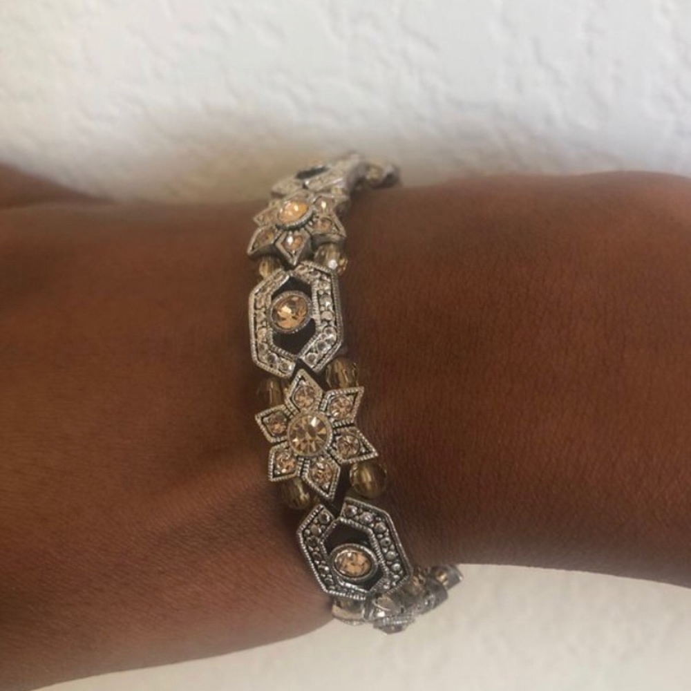 Silver Stretchy Bracelet